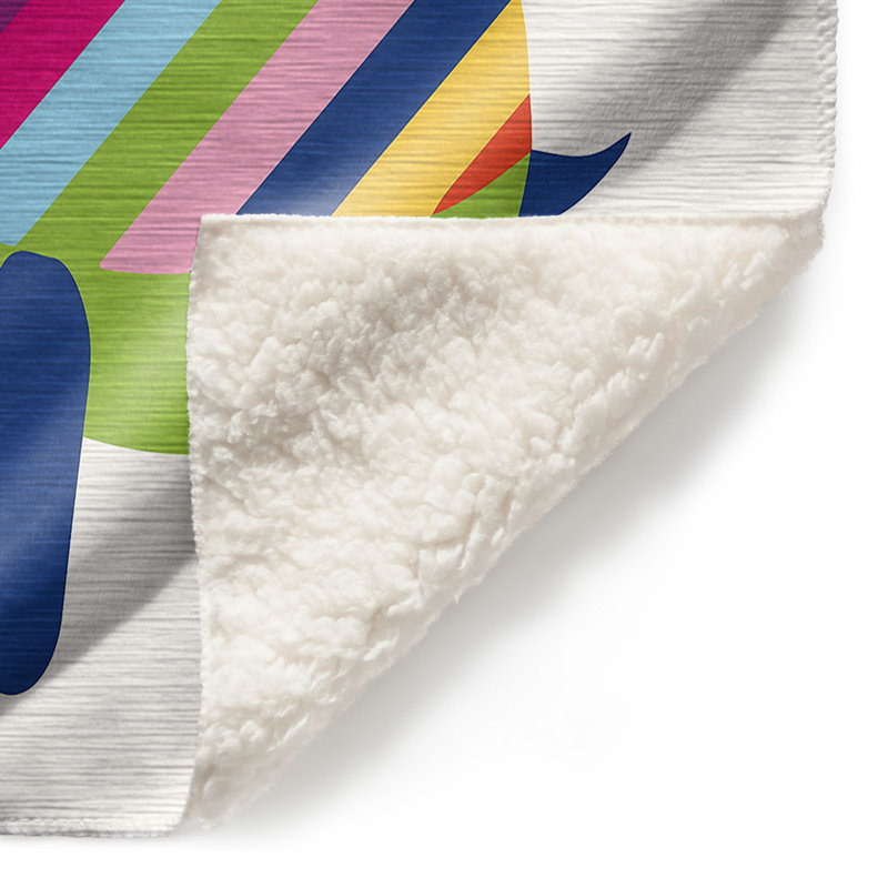  Couverture douce en sherpa, 51 po x 60 po