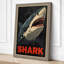 Shark Graphic Art - Wrapped Canvas-1750886492-1750886565