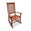 Chaise berçante d'extérieur traditionnelle Eberly