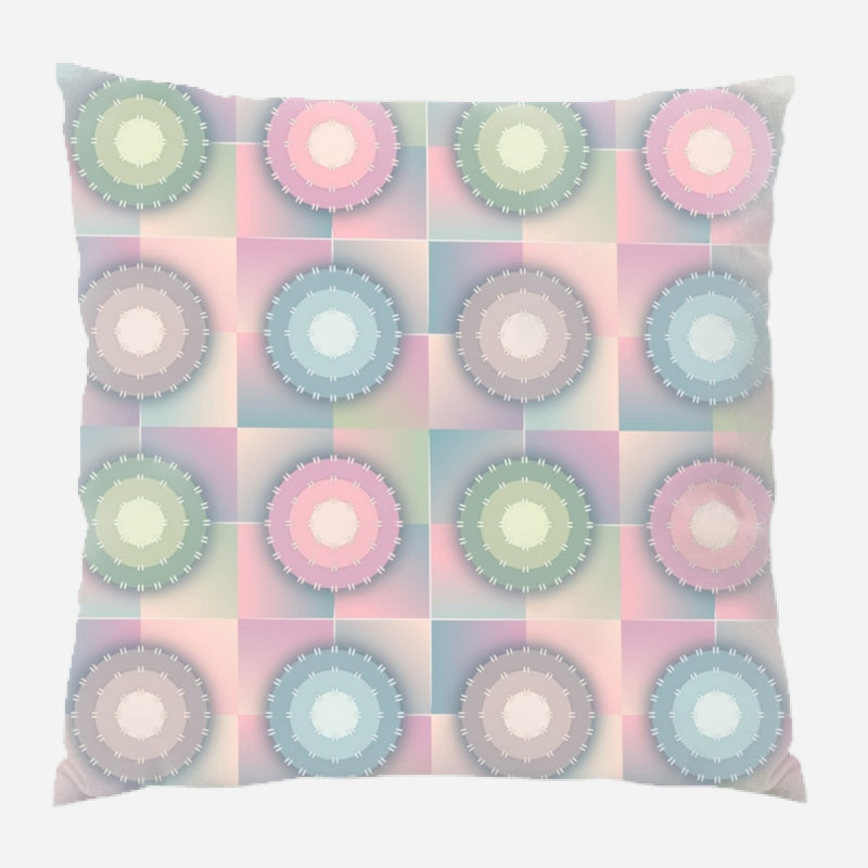 Reversible Throw Pillow, Indoor