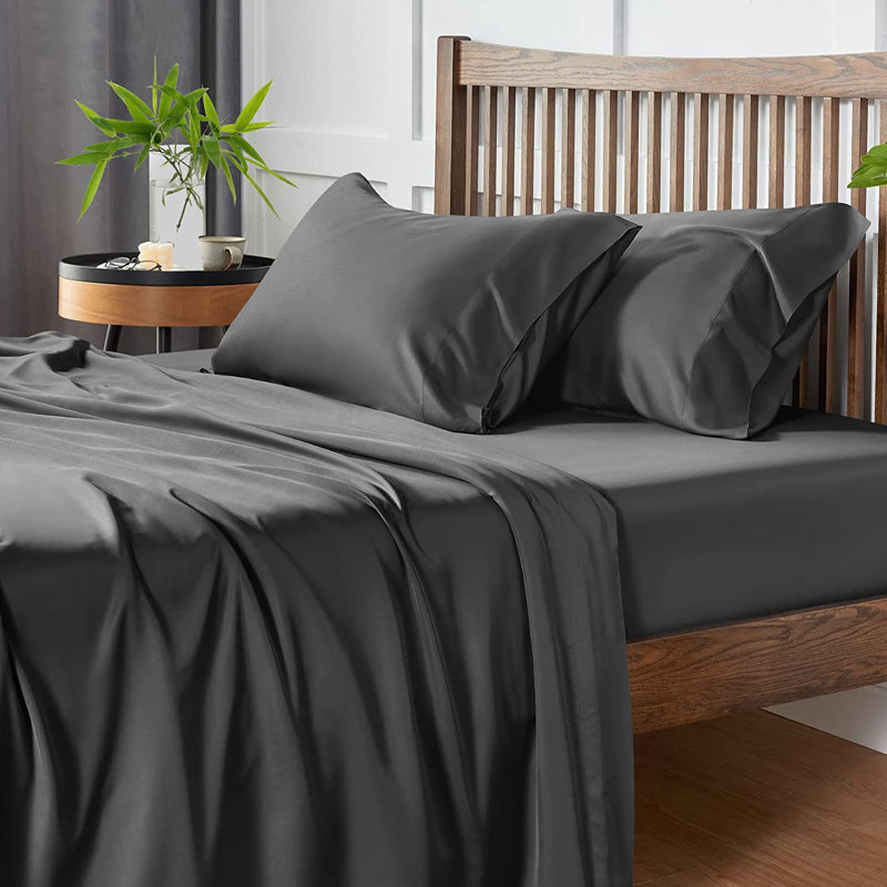 Duvet Cover Set, Dark Gray