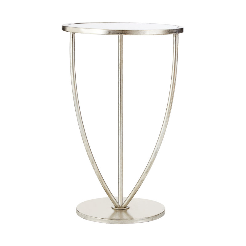 Marcia Glass Top End Table