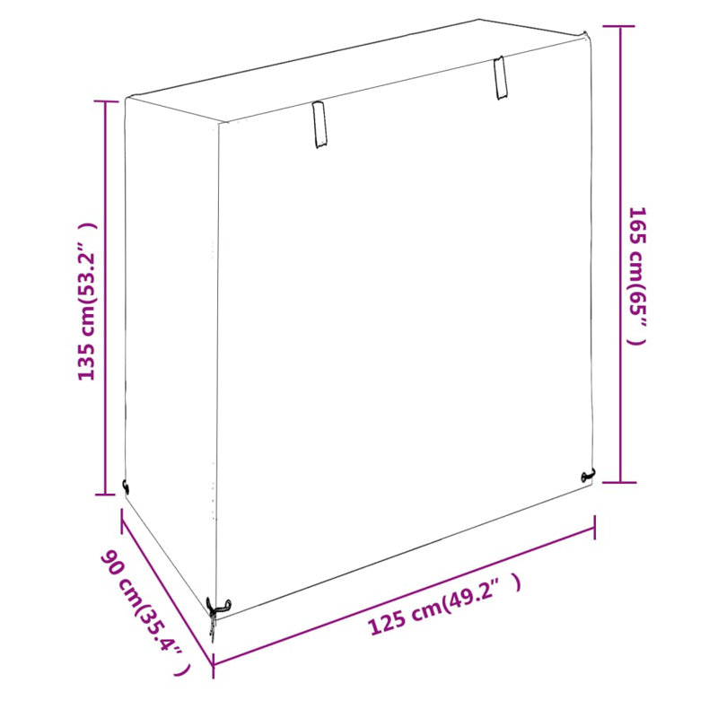 Outdoor Patio Bench Cover