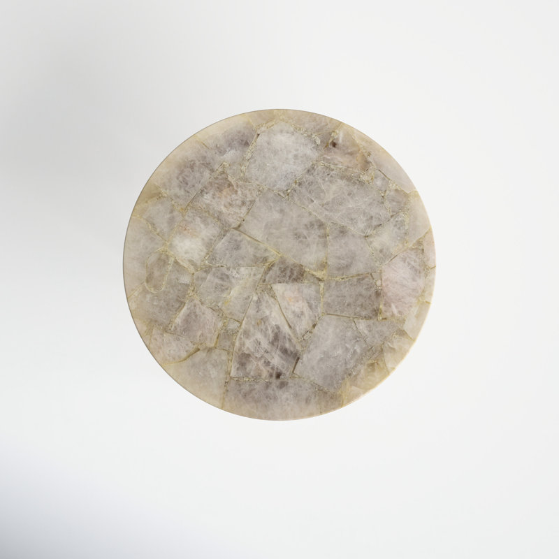 Tira Stone End Table