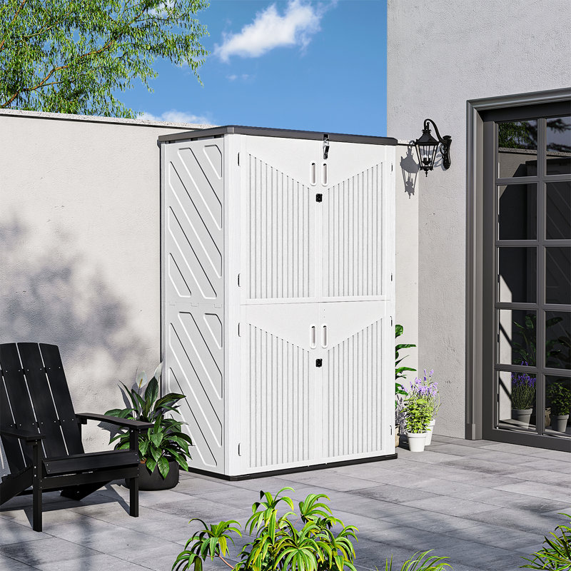 4.5 Ft. W X 2.5 Ft. D Resin Storage Shed