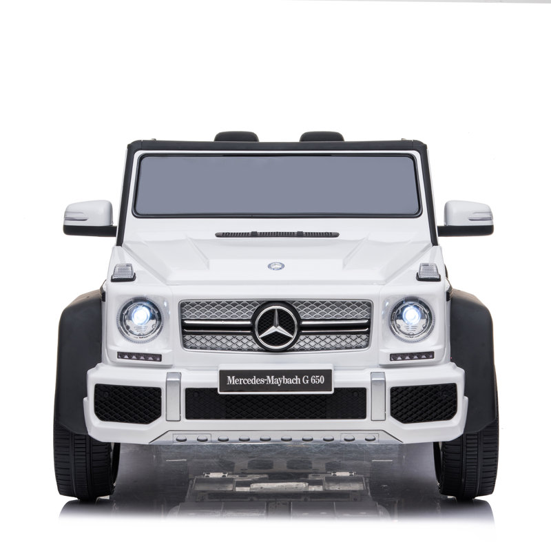 Landaulet 12V 1 place Mercedes Maybach G650, Blanc