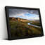 «Winding River Through Grassy Fields and Rocky Hills», art mural sur toile-133554458
