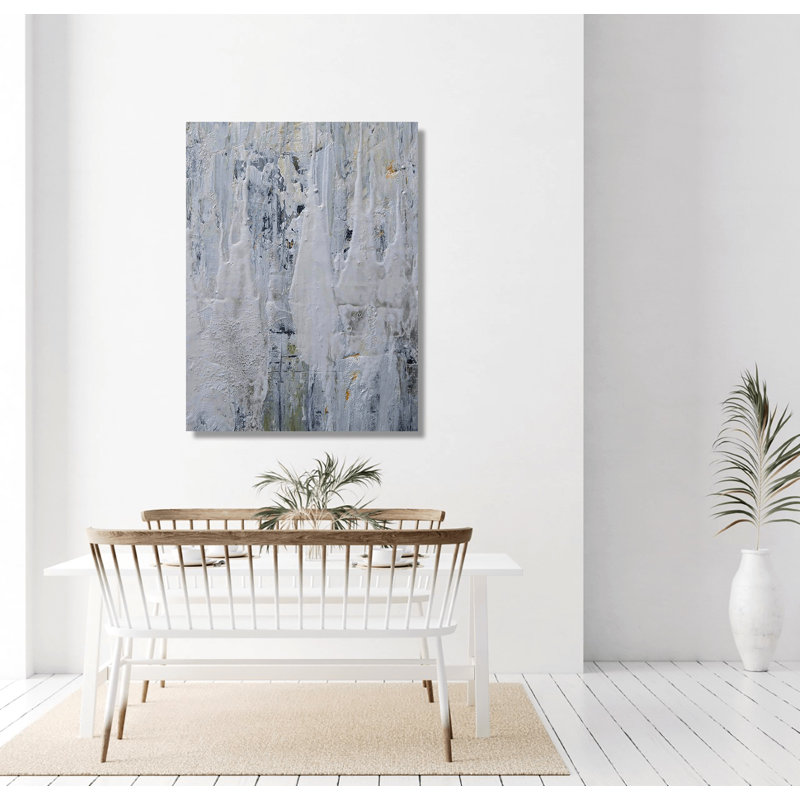 Abstract Print by John Beard, 24" H x 20" W x 1" D, Unframed