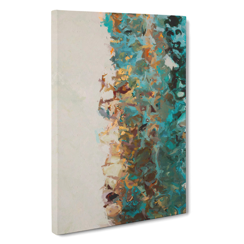 Una Abstract - Wrapped Canvas Print, 60cm H x 40cm W x 3cm D