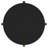 Benson Black Round End Table
