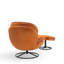 Azura Swivel Accent Chair with Footstool-1895488097