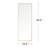 Wall-Mounted Alloy Frame Full Length Mirror-500637250-500637248