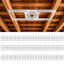 Ensemble de 72 plaques de fixation pour éclairage encastré New Construction, découpe réglable de 2 à 6 pouces, support brut en acier plat pour wafer à DEL et lumières encastrées, support de boîtier universel peu profond-135564748