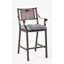 Tabouret de bar de patio 28,25" avec coussin Piggott-1765086796