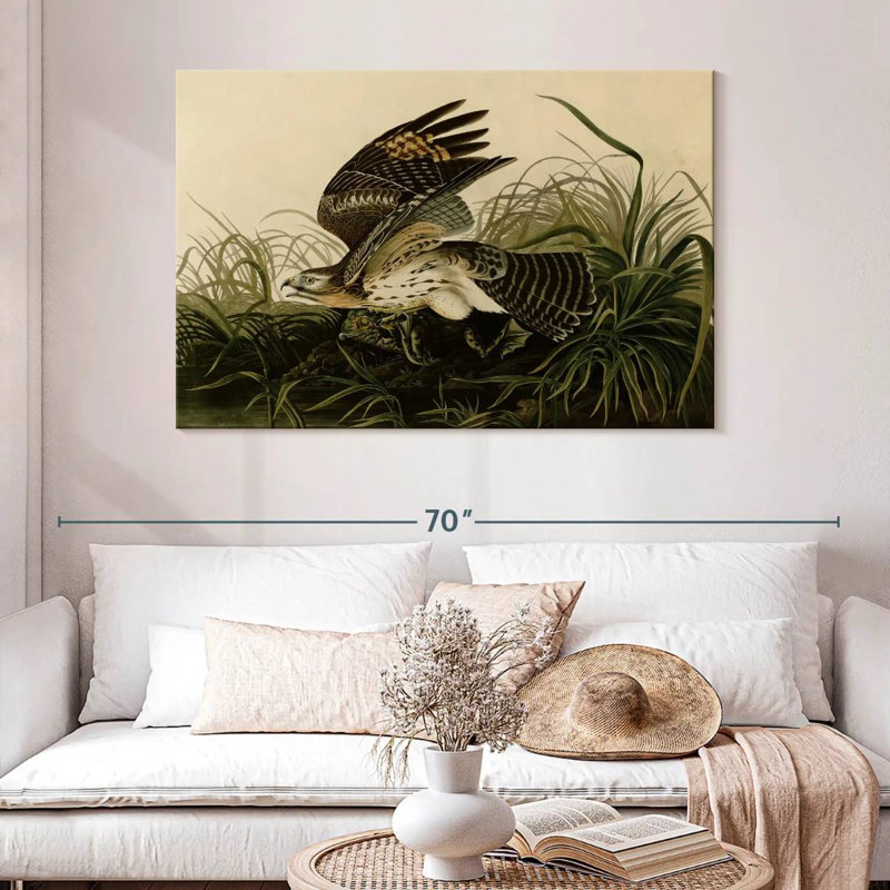 Brampt Winter Hawk, 32" H x 48" W