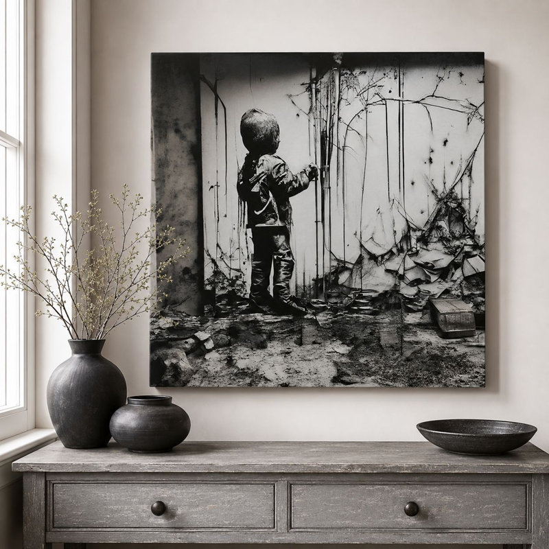 Peinture décorative sur toile
