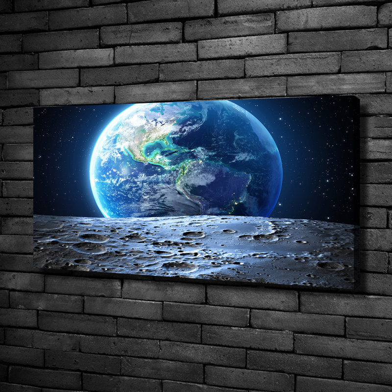 Planet Earth - Wrapped Canvas Print