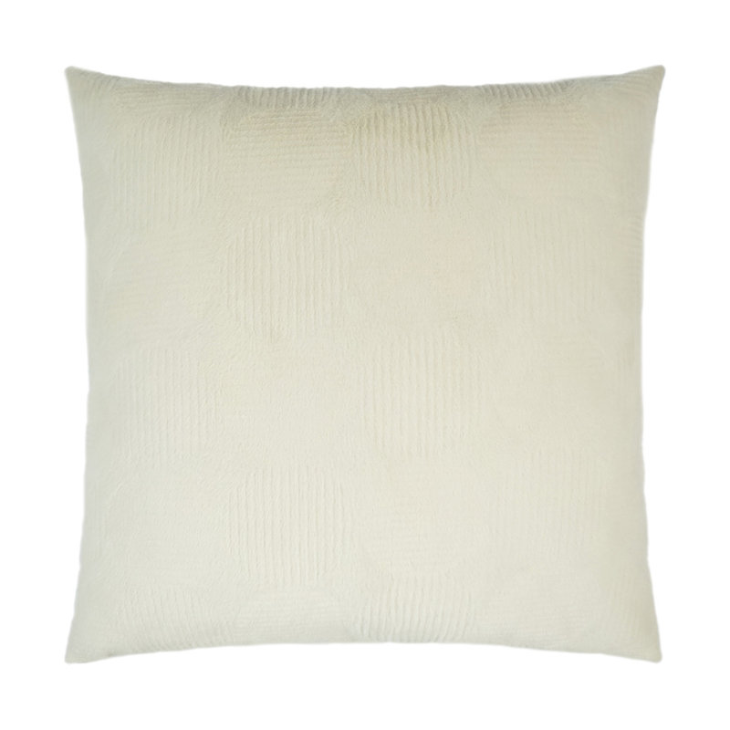 Angelou Pillow Cover & Insert, Natural, Square 24"