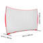 Barricade Backstop Net, Ball Sports Barrier Netting, Portable Practise-99359853