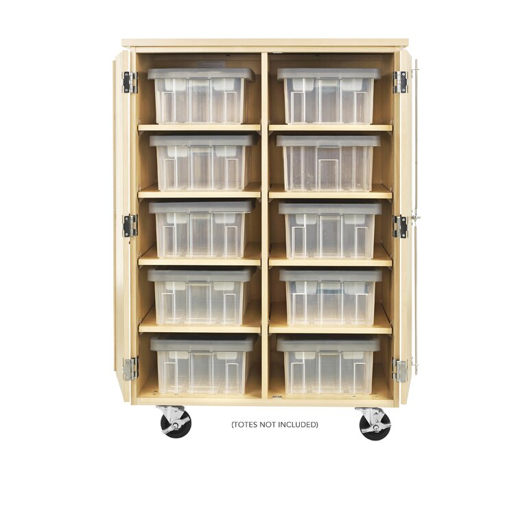 Classroom Cabinets & Storage, Tote Storage Shelves