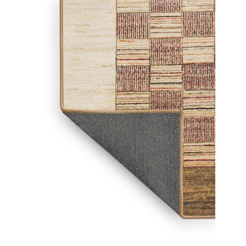 Abstract Indoor Rug, Rectangle 7' x 9'