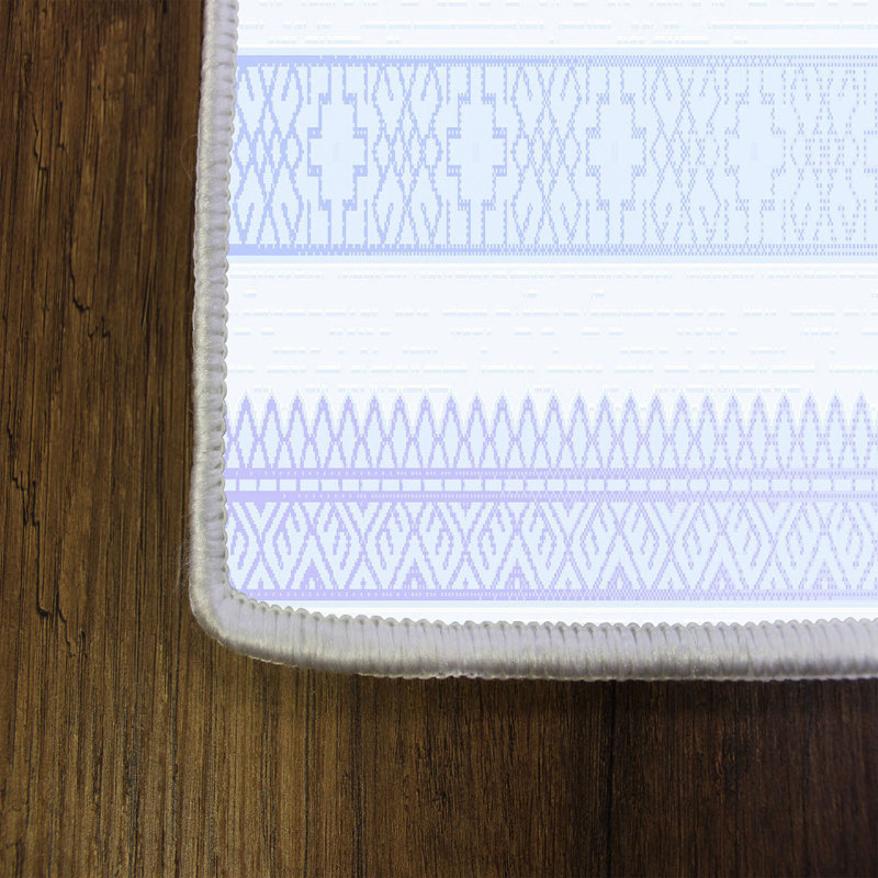 Soft Hall Carpet (2.6 x 4.9 ft), 100% Polyester, 0.3 in Pile Height | Antibacterial, Non-Slip Underside, 650 g/m² | Machine Washable, 3D Digital Print | Perfect for Living Room, Entryway & Bedroom Décor
