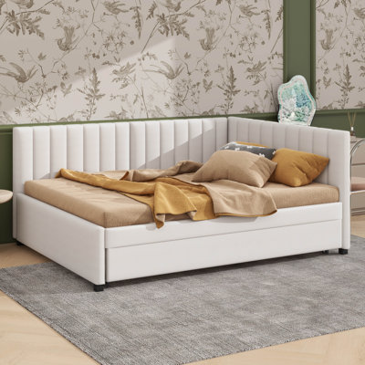 Full-Sized Daybed With Concealed Trundle Bed by Latitude Run