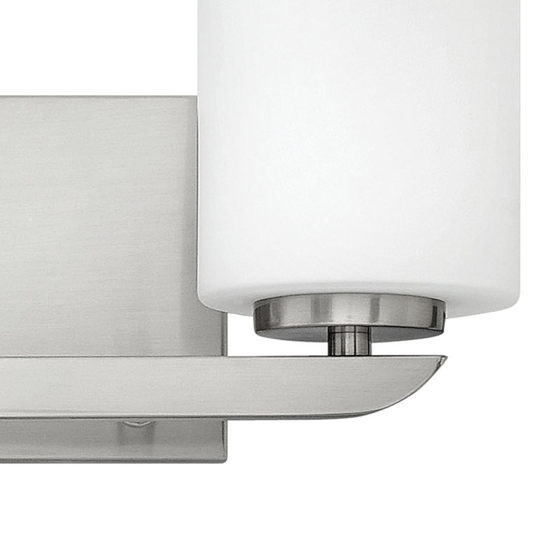 Éclairage pour meuble-lavabo 2 lumières Kyra, Nickel brossé