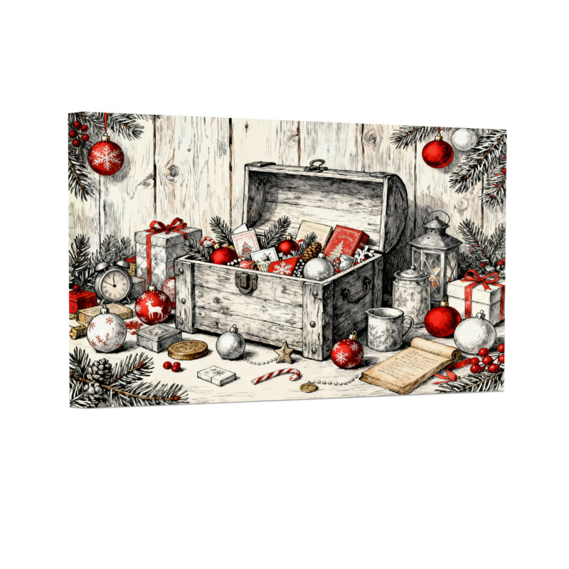 Ensemble de 3 décorations murales décoratives de Noël, H 12 po x l 18 po