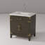 30 po X P 22 po Ensemble de meuble-lavabo simple D avec comptoir en marbre de Carrare et robinet-1662934111-1662934109