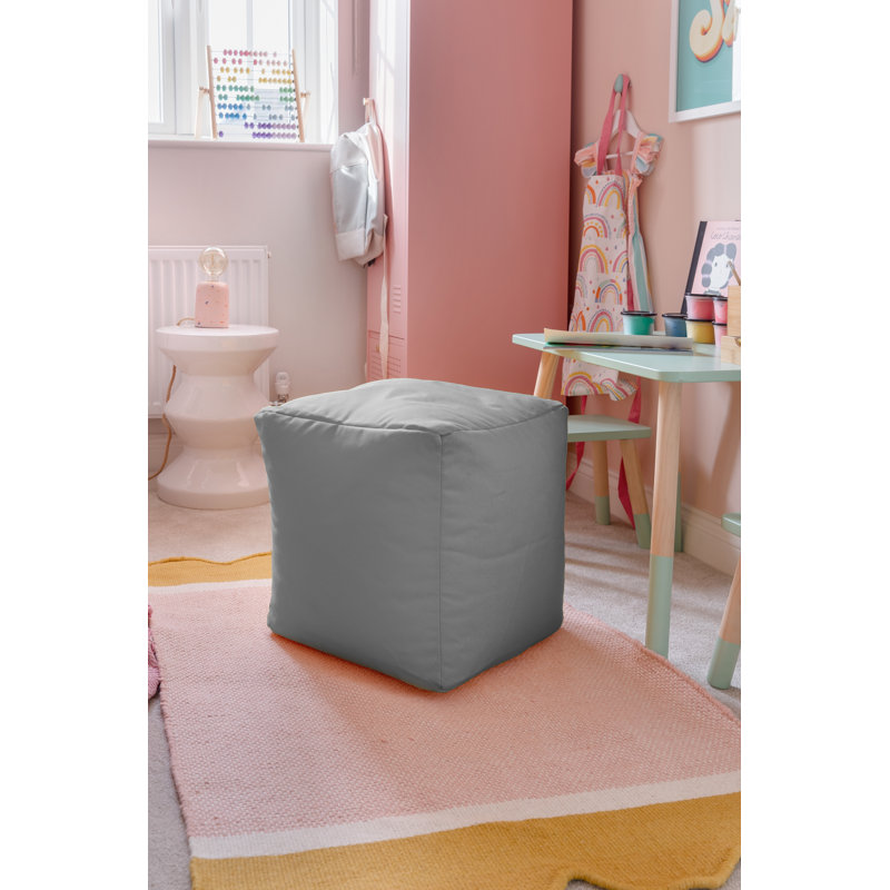 Outdoor Friendly Refillable Classic Bean Bag, Light Gray