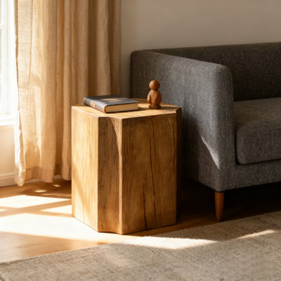 Table de bout / tabouret Hexagon Rustic