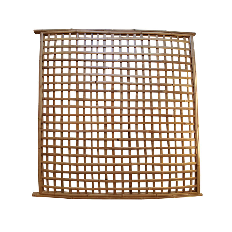 Panneau de treillis encadré en bois, H 72 po x l 72 po x P 1 po