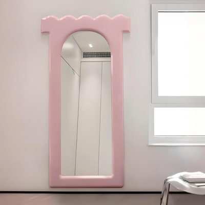 Miroir de plancher irrégulier pleine grandeur, miroir de luxe pour la maison et le garde-robe