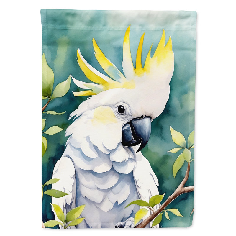Drapeau de jardin, Cacatoès soufré