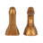 Caselyn Decorative Distressed Cast Metal Duck Head Bookends-1703182224