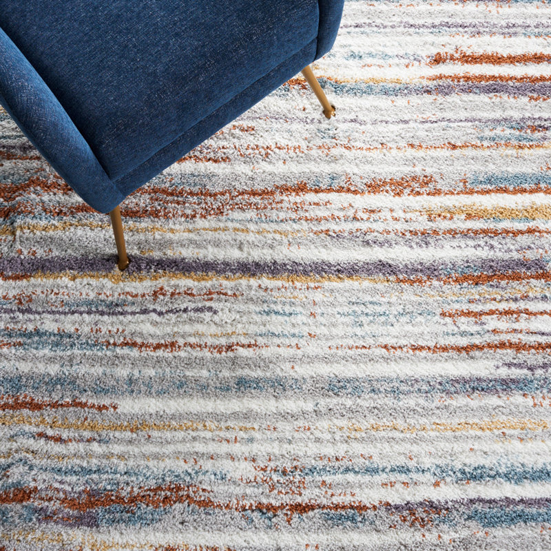 Joudy Performance Abstract Rug, Rectangle 2'3" x 3'11"