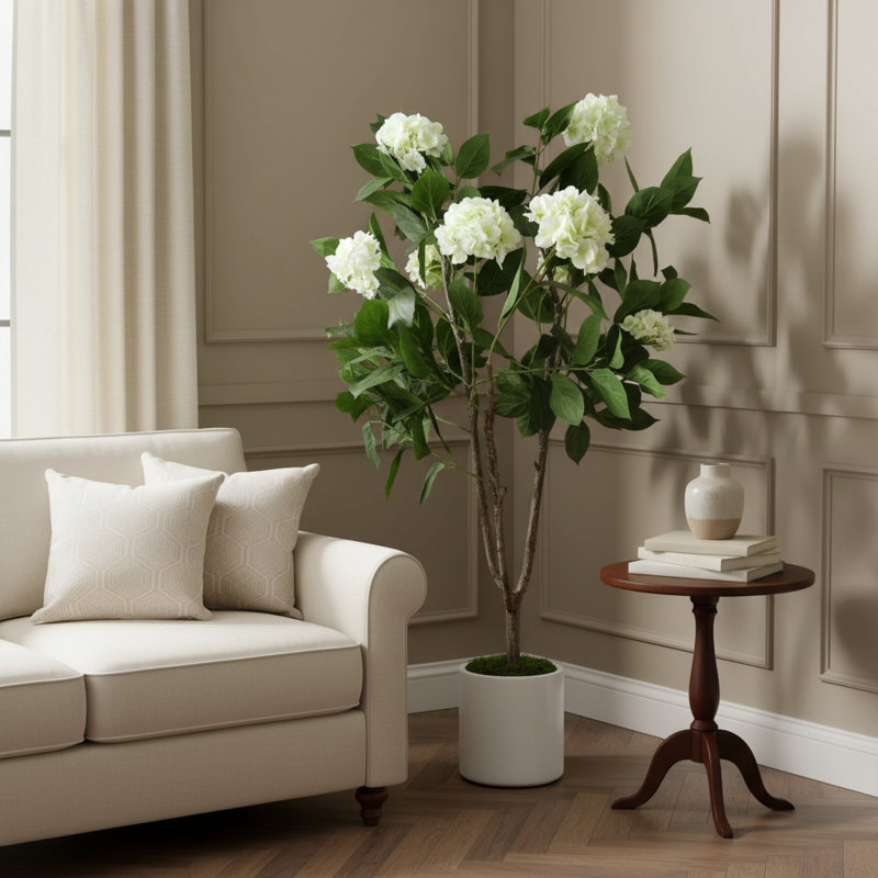 Hortensia en pot de Fiberstone