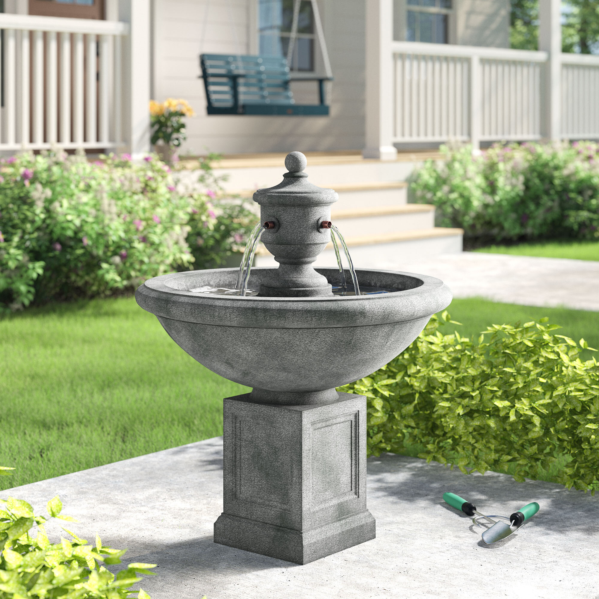 Dakota Fields Russ Weather Resistant Floor Fountain & Reviews | Wayfair