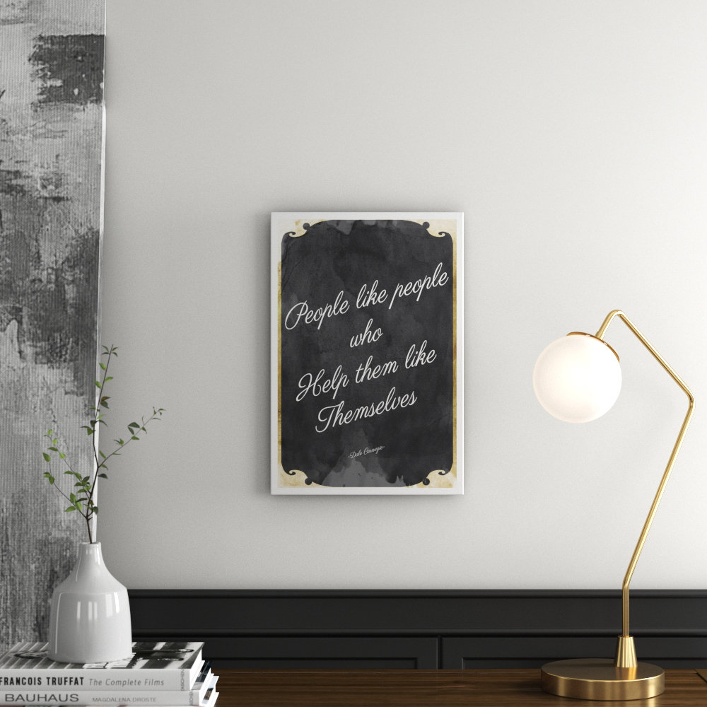 'People Like People' Textual Art