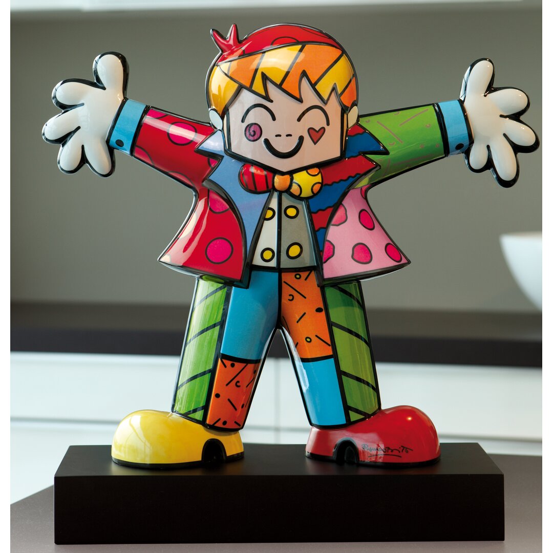 Figur Umarmung Pop Art