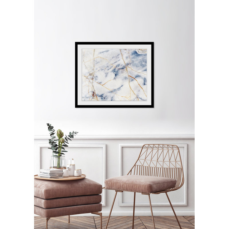 Marble - Single Picture Frame Print