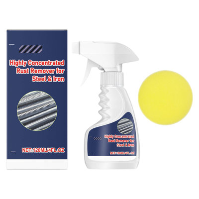 Rust Remover High Performance Rust Remover For Metal High Concentration Rust Remover Spray Powerful Spray For Iron Rust Protection For Stainless Steel Surfaces 120ml