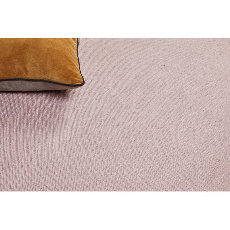 Plain 100% Recycled Indoor/Outdoor Washable Rose Rug, 80x150