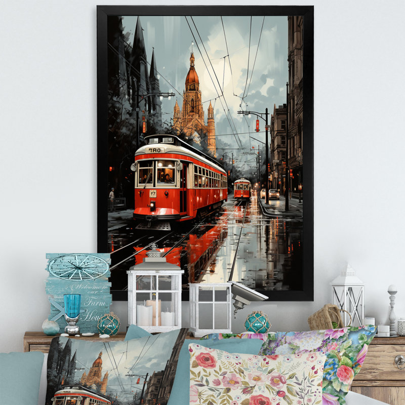 «Lynese Toronto Urban Contrast I», reproduction sur toile, Cadre photo noir, H 40 po x l 30 po x P 1,5 po