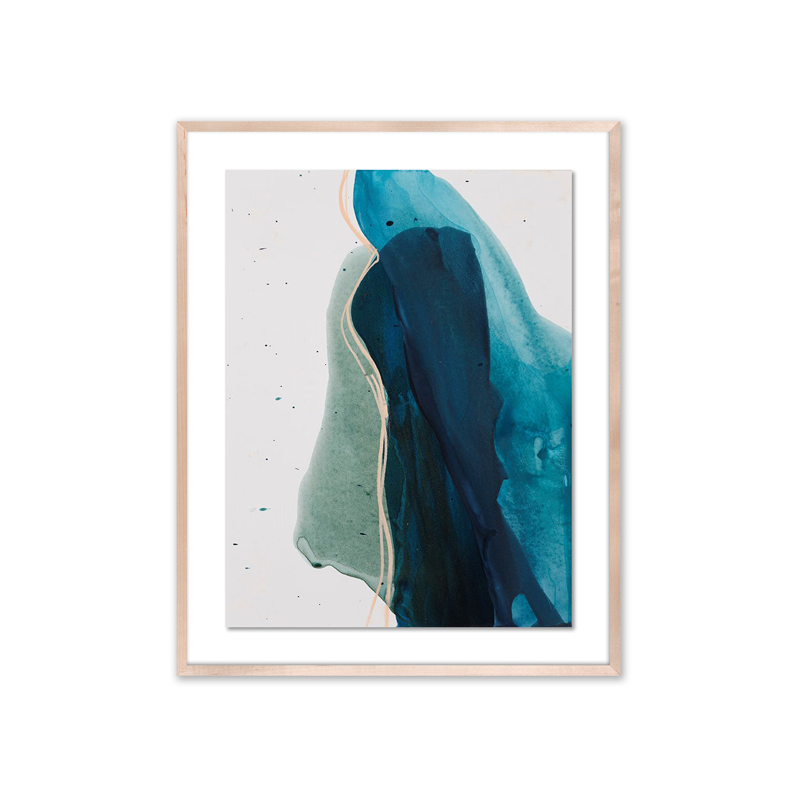 Intelligence by Kim Whiteside, Natural, 40" H x 32" W x 2.5" D