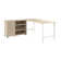 Bush Business Furniture Hustle 72W X 30D Computer Desk And Storage Cabinet With Drawers And Shelves