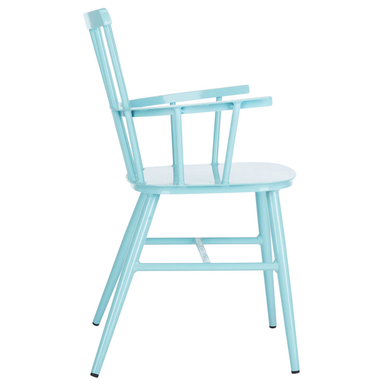 Clifton Outdoor Dining Side Chair, Baby Blue