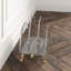 Tortoise Clear Acrylic Magazine Rack