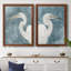 Watercolor Heron Portrait I, toile encadrée de qualité supérieure - prête à être accrochée-1273515491-1273515515